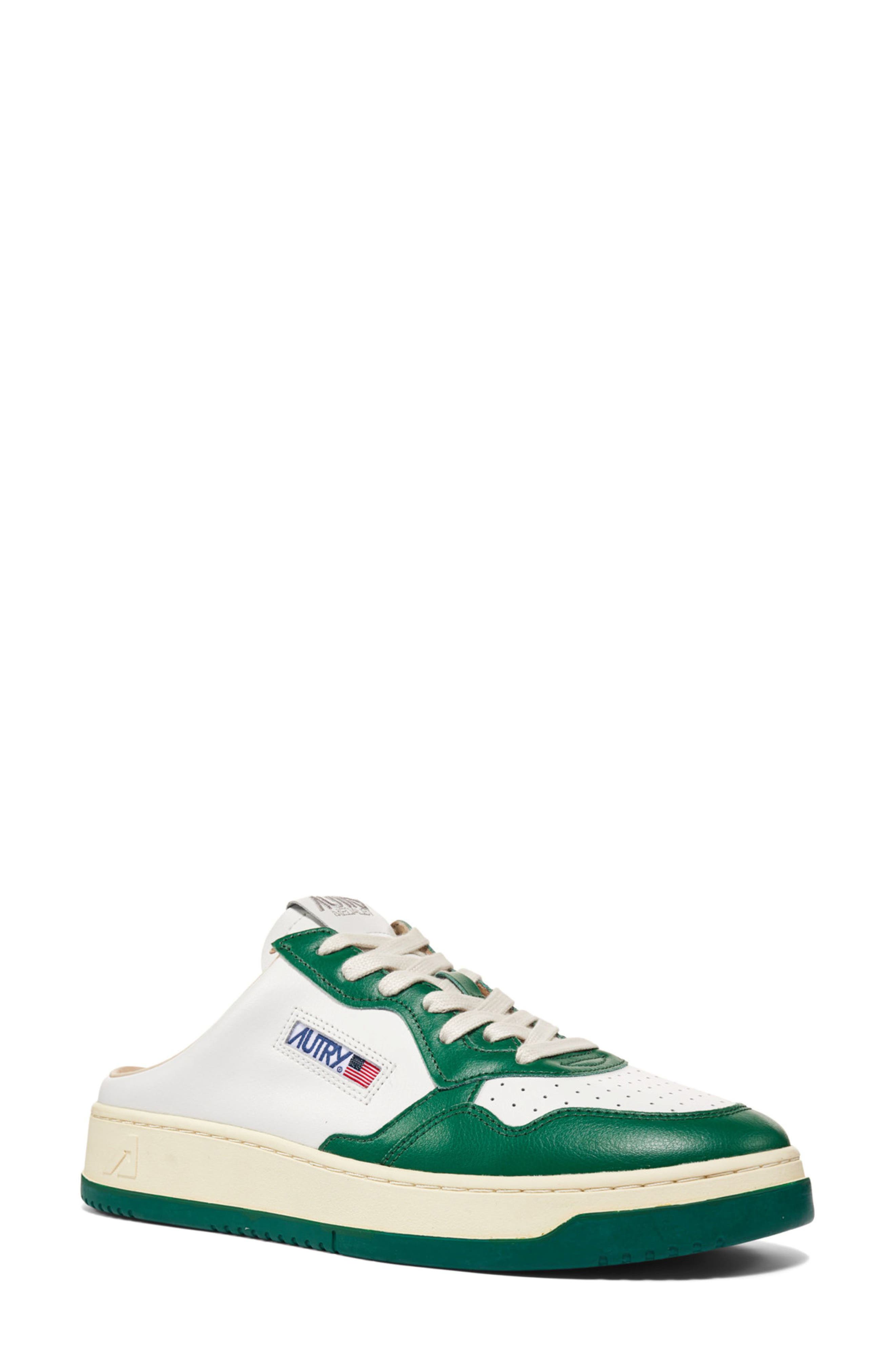 Mule Low Leather Sneaker