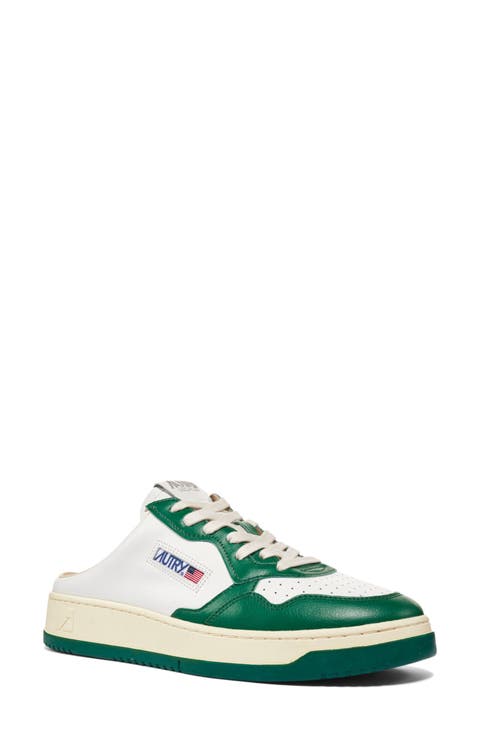 Mule Low Leather Sneaker