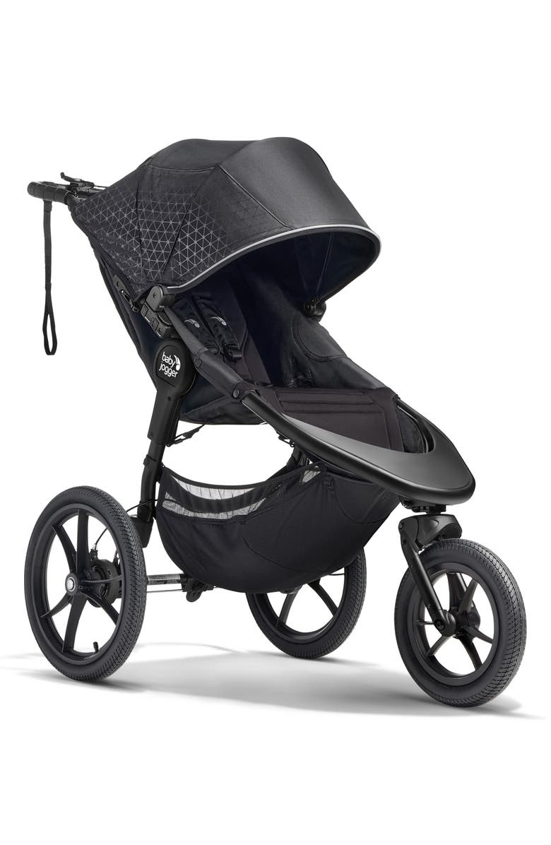 Baby Jogger Summit<sup>™</sup> X3 Single Jogging Stroller, Main, color, Midnight Black