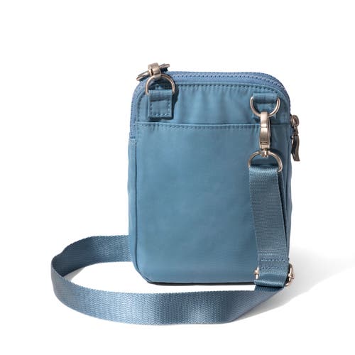 Baggallini Modern Take Two Rfid Crossbody Bag In Cornflower Twill