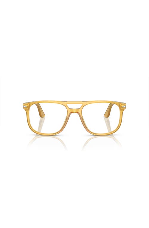 Persol 52mm Pilot Optical Glasses In Nude