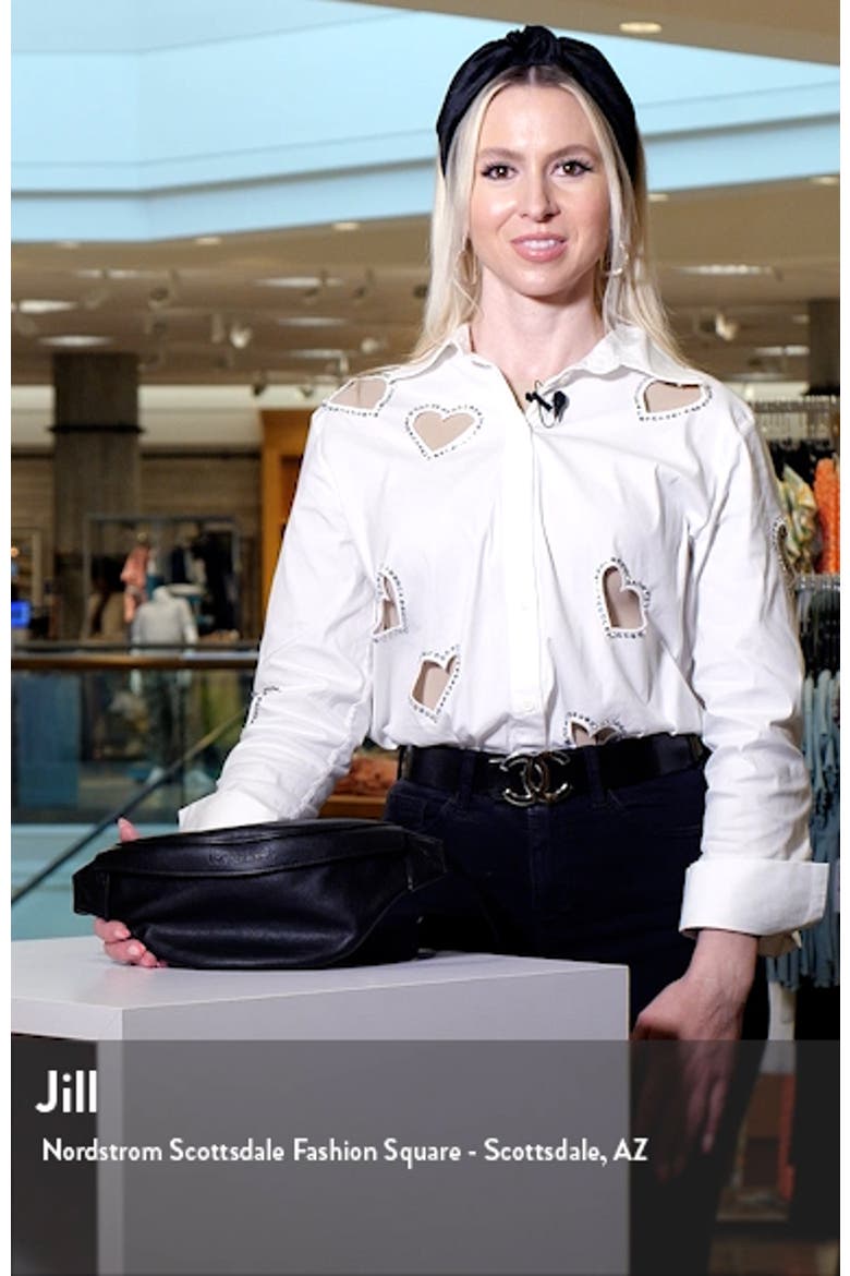 3D Leather Belt Bag video