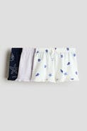H&M 3-pack Frill-trimmed Cotton Shorts
