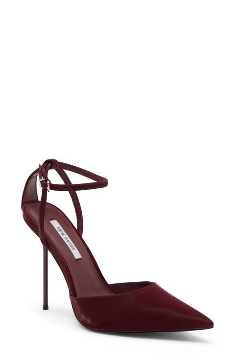 Morrie Pointed Toe Ankle Strap Pump