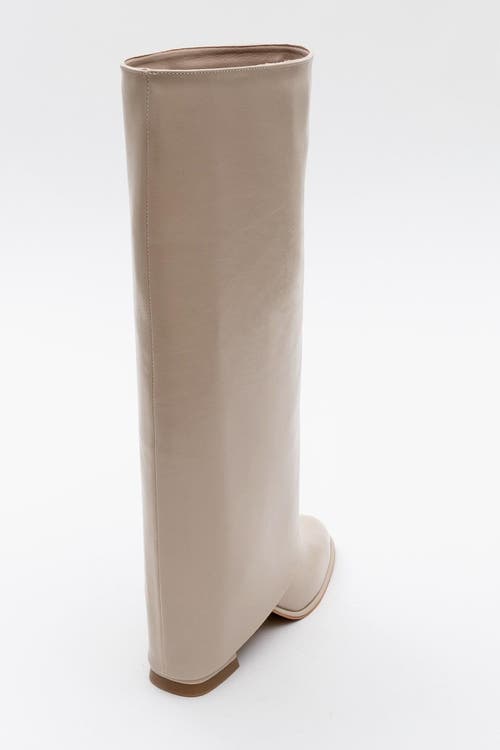 Prologue Shoes Maybe Chunky Heel Boot In Brown