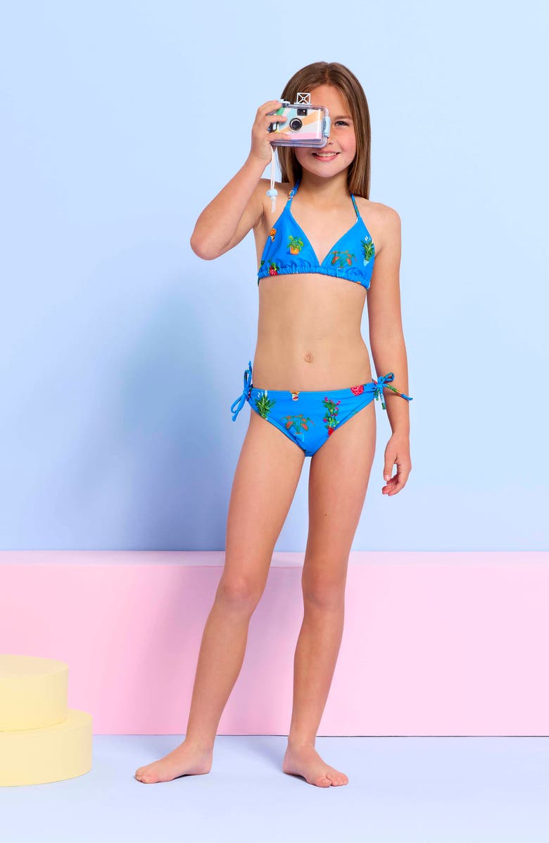 Seafolly Kids' Playa Bonita Two-Piece Swimsuit, Alternate, color, 