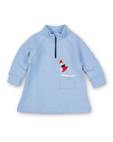 Jacquard Knit Dress With Ice Skater (Baby,Toddler, Little Kid)