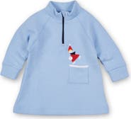 Florence Eiseman Jacquard Knit Dress With Ice Skater