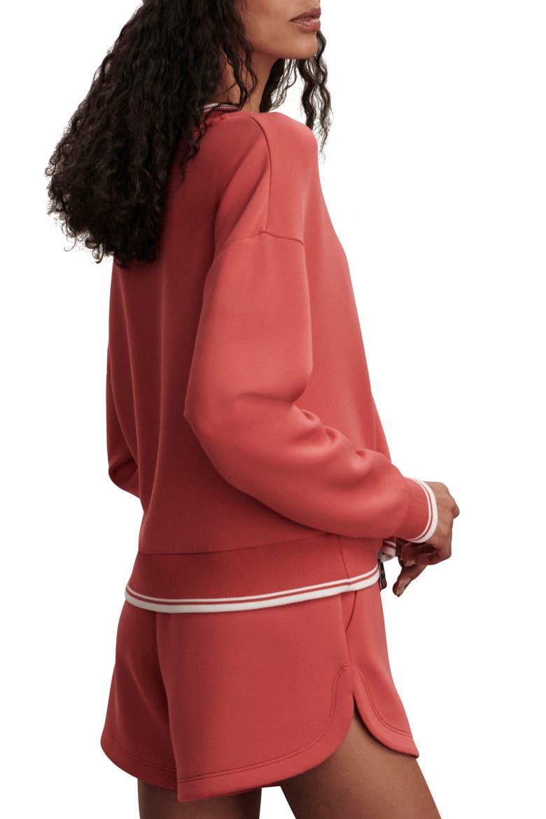 Blithe Crop Sweatshirt, Alternate, color, BAKED APPLE