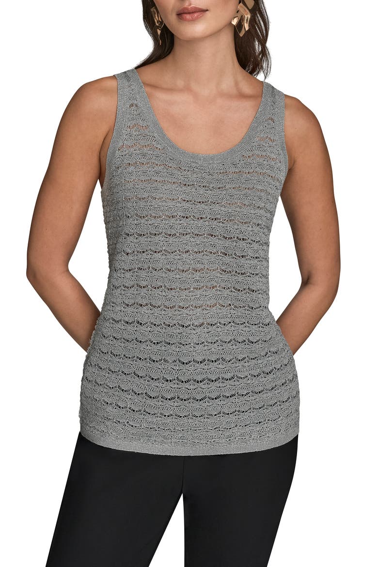 Metallic Sweater Tank, Main, color, VAPOR
