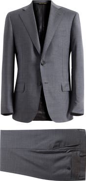 Heritage Gold Grey Mélange Wool Suit