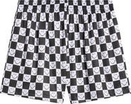 MARKET SMILEY® Checkerboard Mesh Shorts