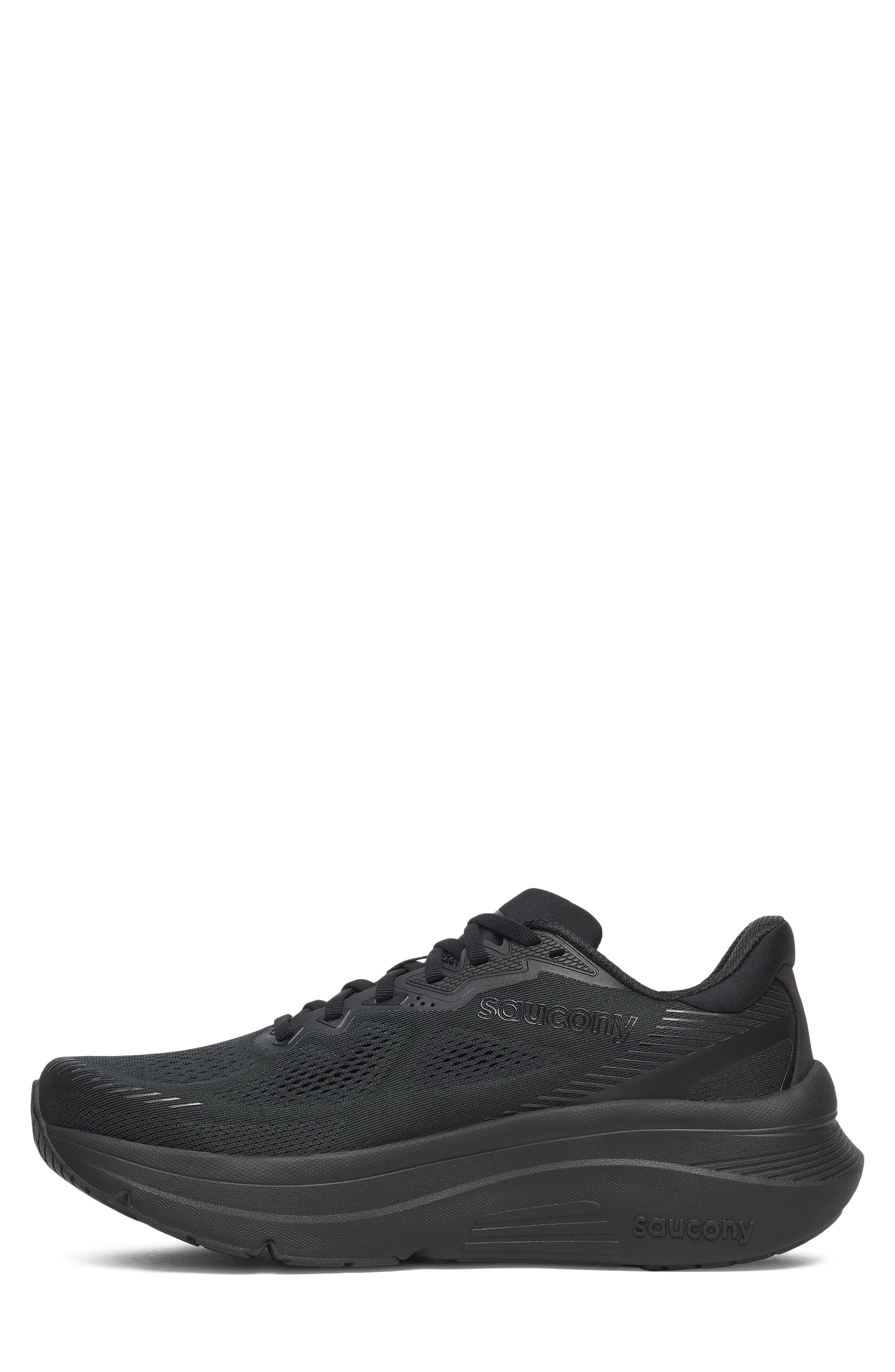 Saucony Guide 19 Running Shoe, Alternate, color, Triple Black