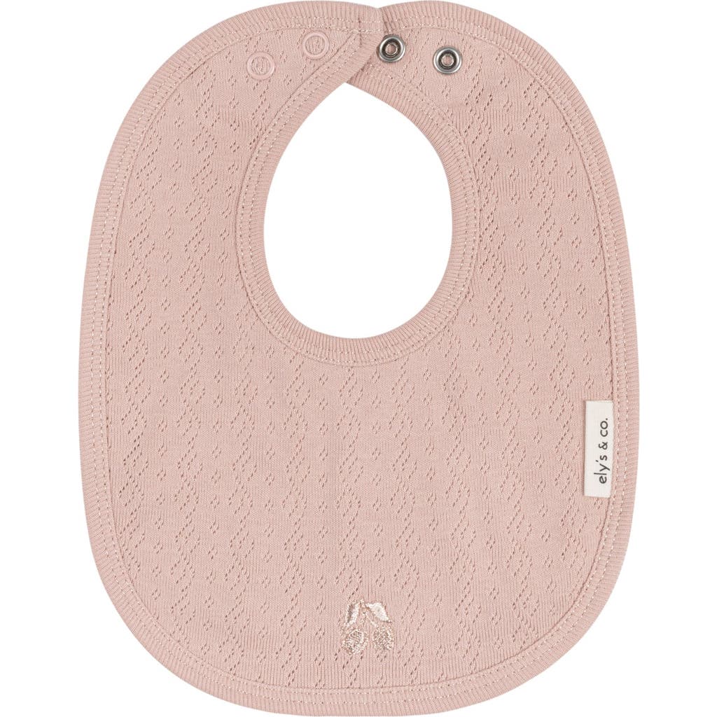 Ely's & Co. Squiggle Pointelle Collection In Pink