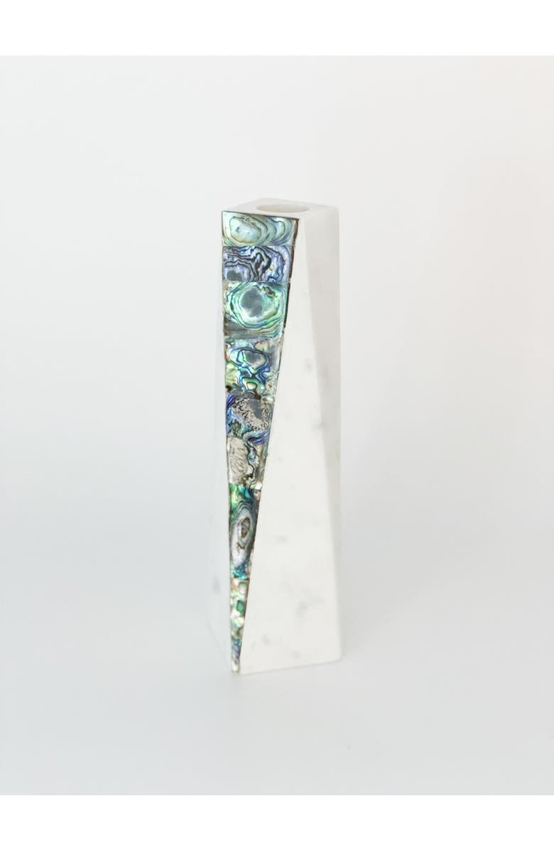 Anaya Rainbow Pearl Marble Candle Holder, Alternate, color, 