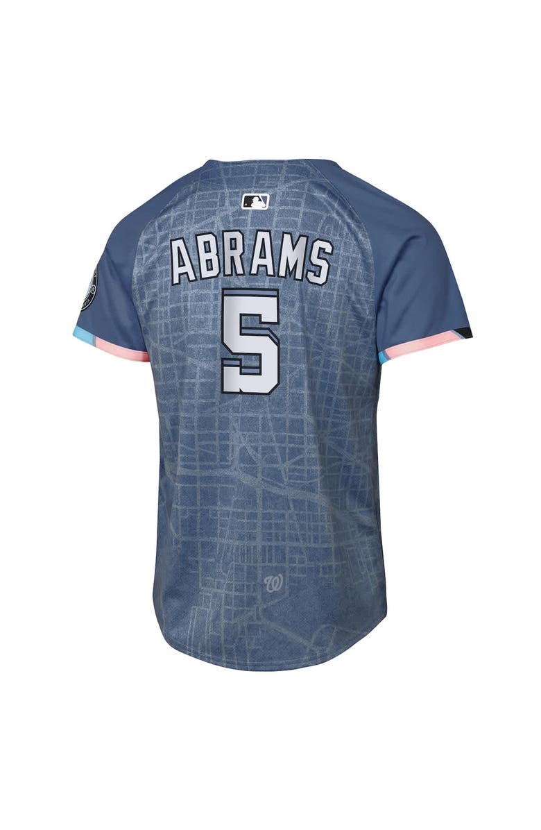 Nike Youth Nike CJ Abrams Blue Washington Nationals City Connect 2025 Limited Jersey, Alternate, color, Blue