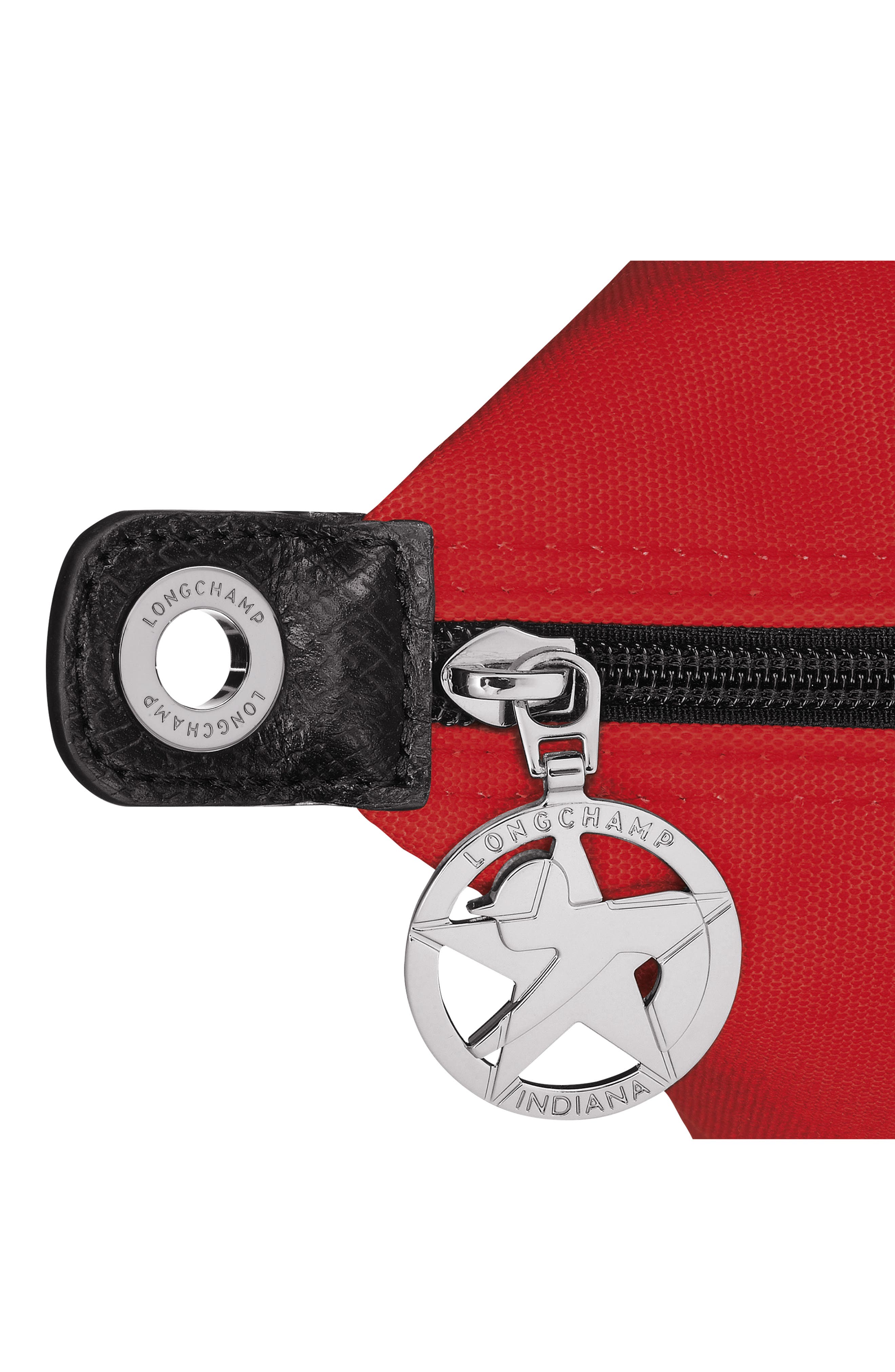 Longchamp X Robert Indiana Large Le Pliage Recycled Polyester Canvas Duffle Bag, Alternate, color, 