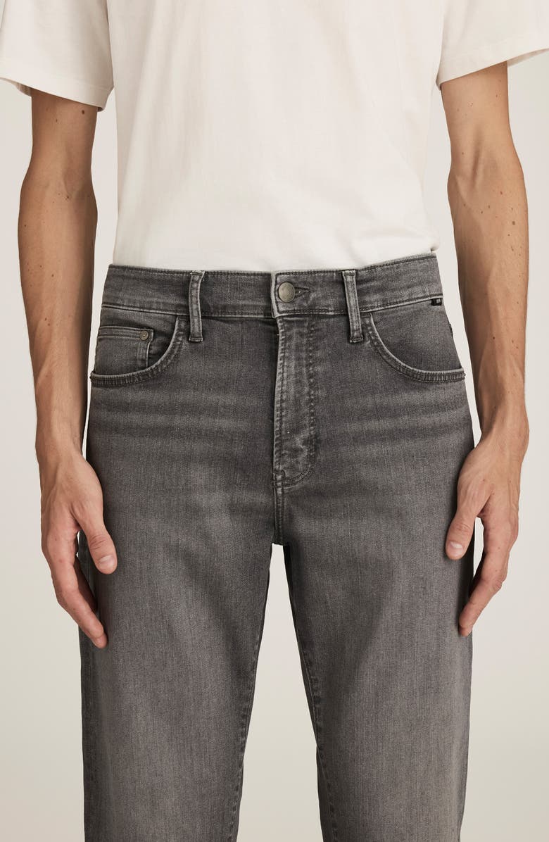 Mavi Jeans Zach Straight Leg Jeans, Alternate, color, Mid Smoke Supermove