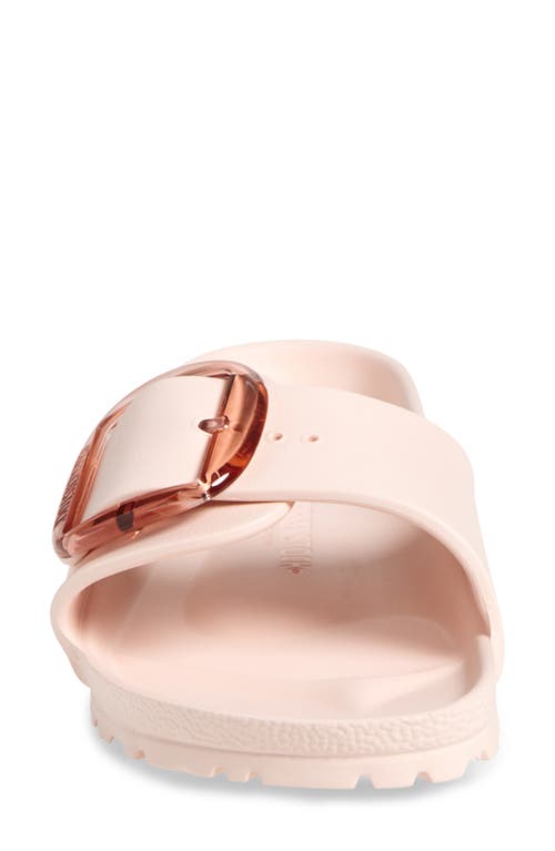 Birkenstock Madrid Big Buckle Eva Slide Sandal In Light Rose