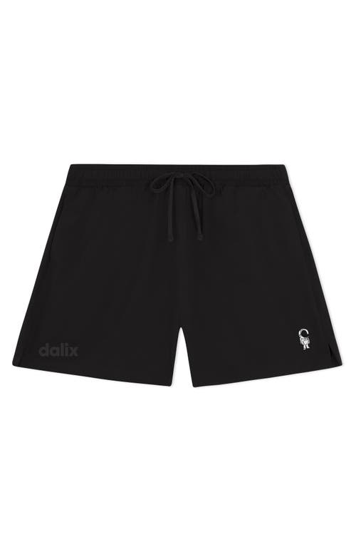 Dalix Womens Astronaut Midweight Active Shorts In Black