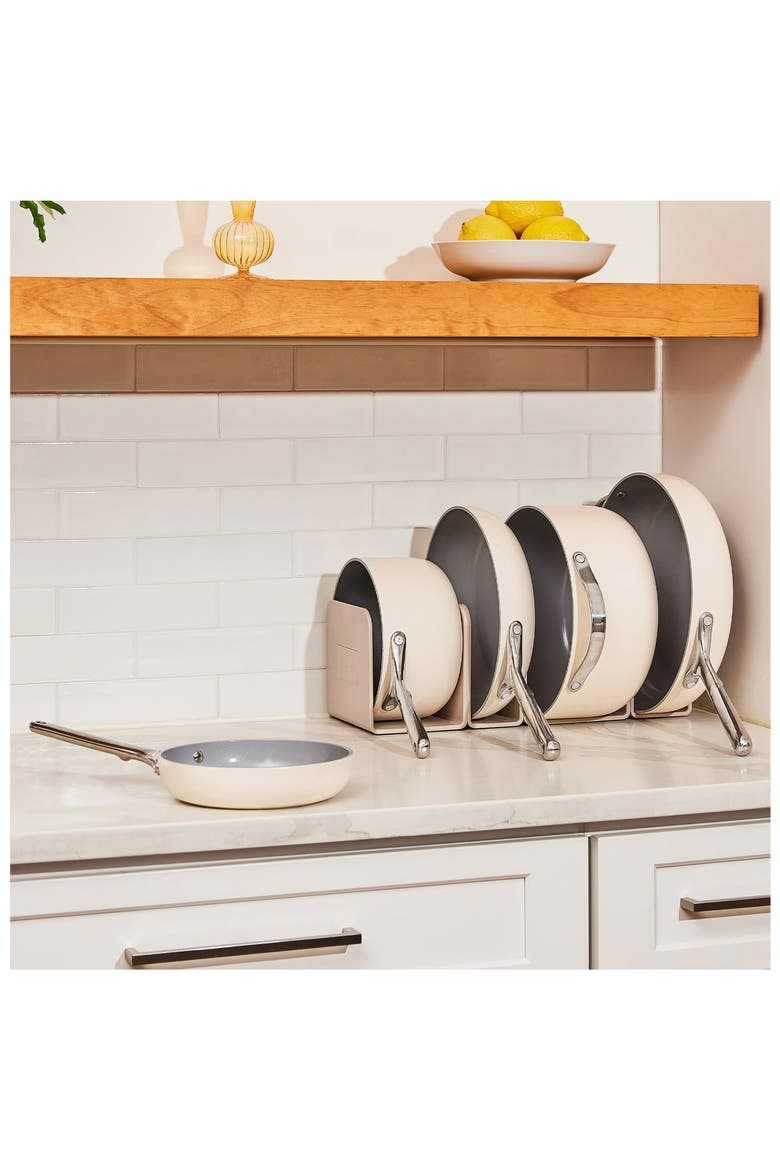 8-Inch Ceramic Nonstick Fry Pan, Alternate, color, CREAM