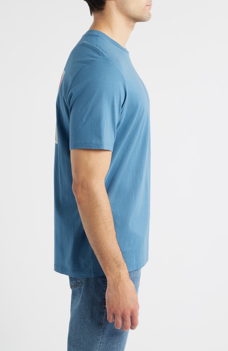 Tommy Bahama Surfing Sunsets Cotton Graphic T-Shirt, Alternate, color, Stellar Sapphire