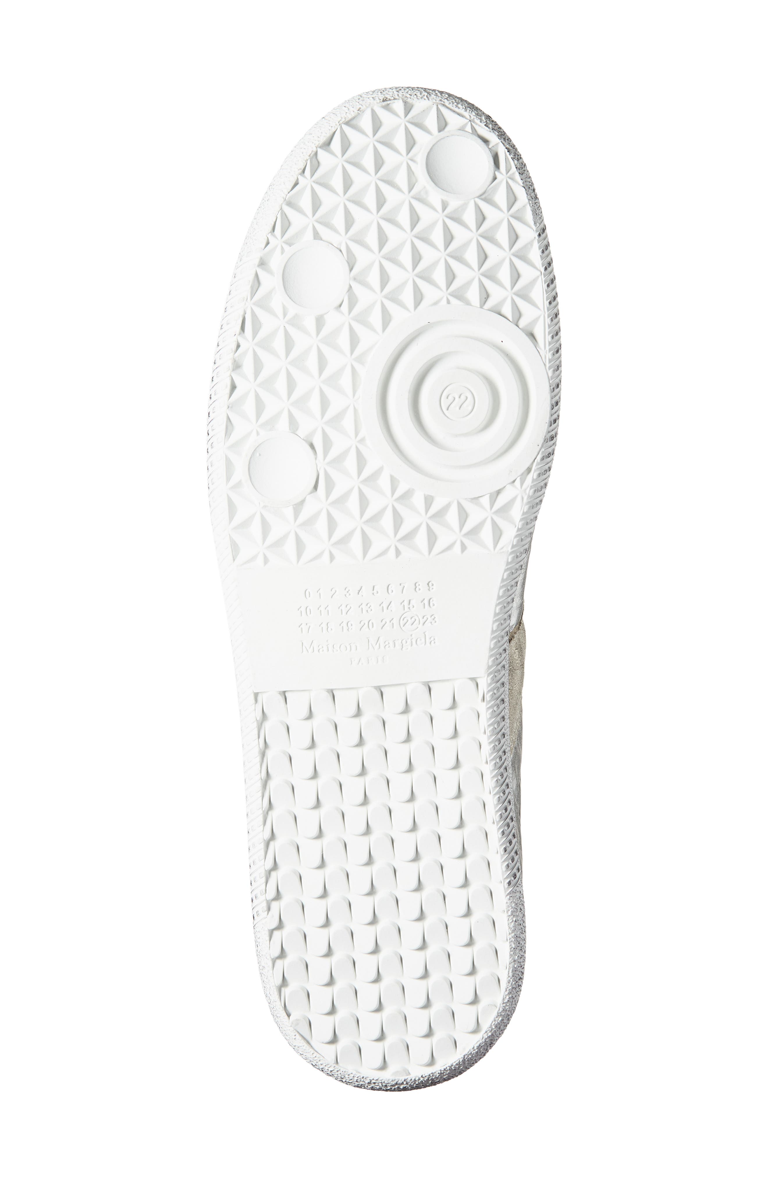 Maison Margiela Replica Low Top Sneaker, Alternate, color, Silver/White/Natural Metallic