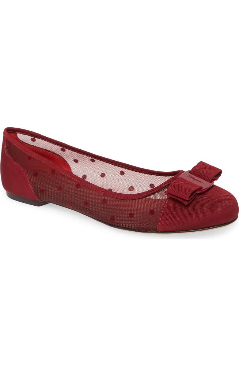 FERRAGAMO Salvatore Ferragamo Varina Dots Mesh Loafer, Main, color,