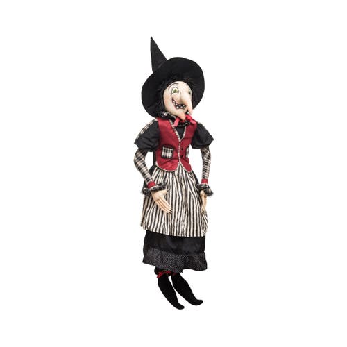 Gallerie Ii Imogene Witch Joe Spencer Gathered Traditions Halloween Art Doll Figure In Multi