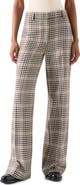 Akris punto Chiaro Straight Leg Wool Blend Tweed Pants