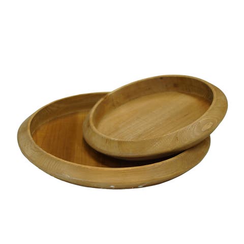 Pocketed Tray Set of 2