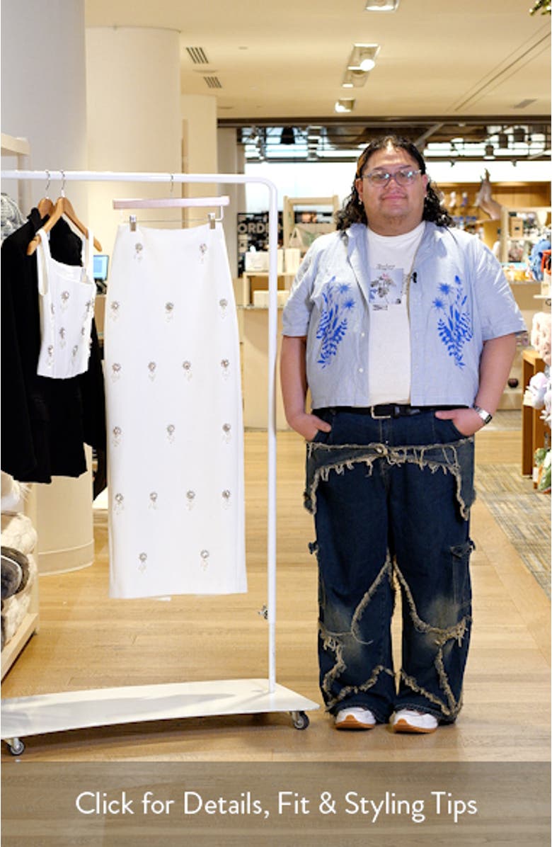 The Ultimate Muse Crystal Maxi Skirt, sales video thumbnail