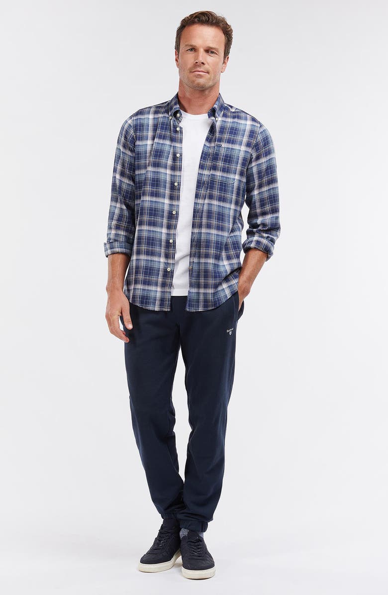Barbour Kingsand Plaid Button-Up Shirt, Alternate, color,