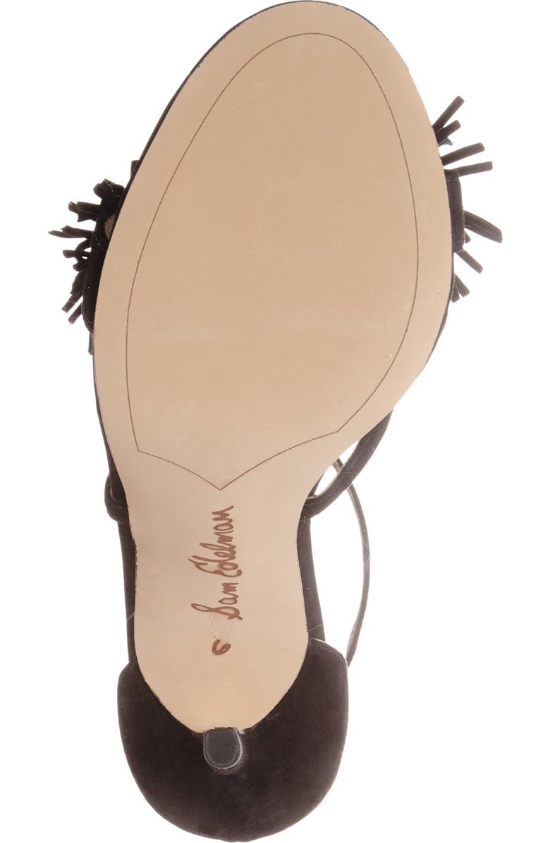 Sam Edelman 'Aisha' Fringe Sandal, Alternate, color,