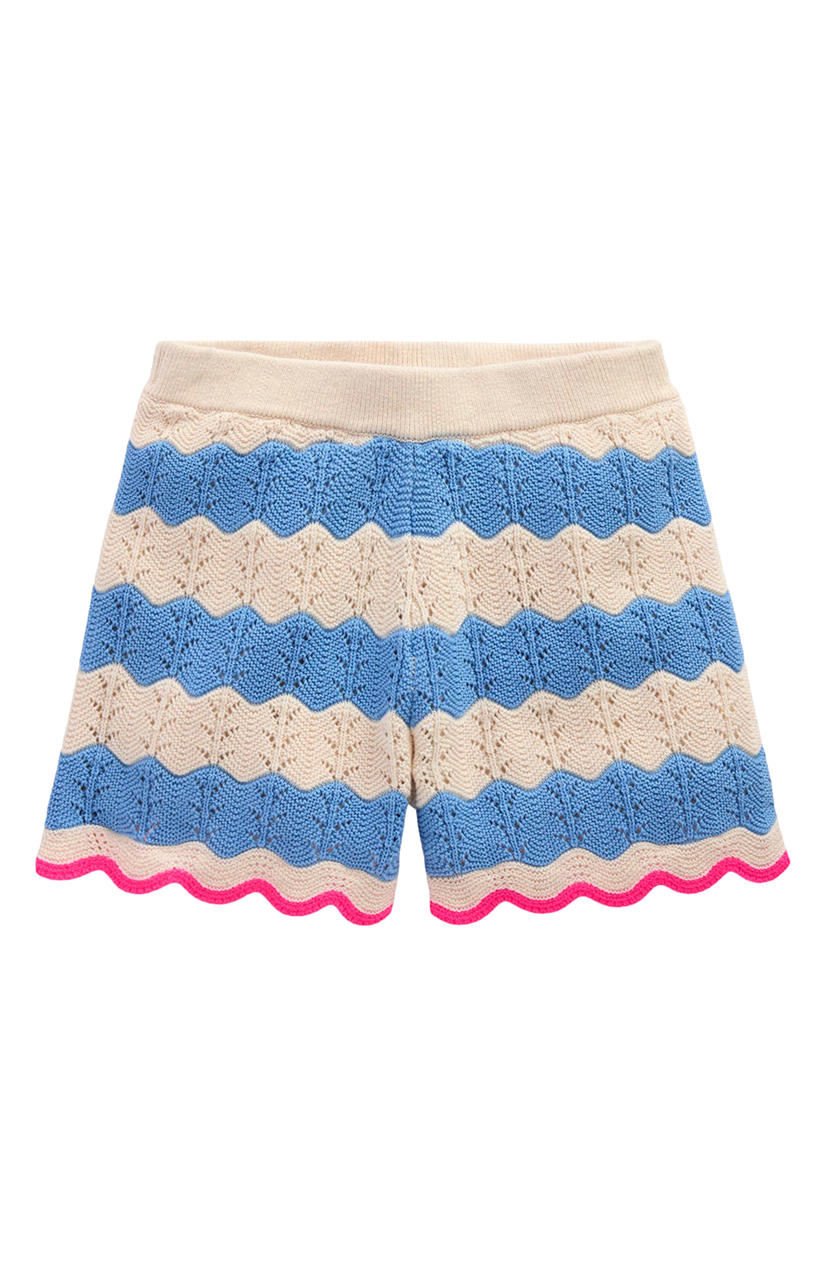 selected WAVE BLUE/ ECRU MARL