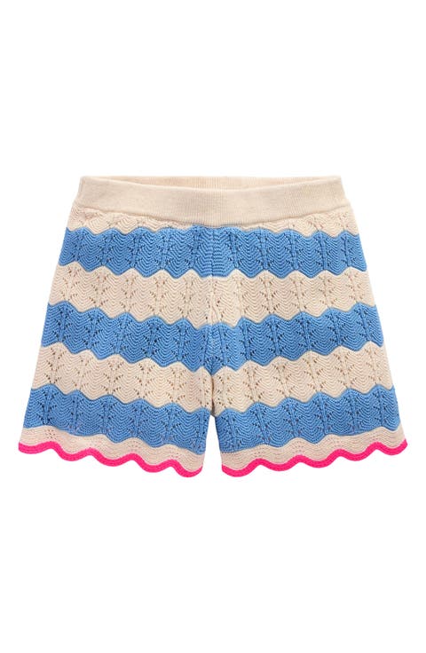 Kids' Pointelle Knit Shorts (Toddler, Little Kid & Big Kid)