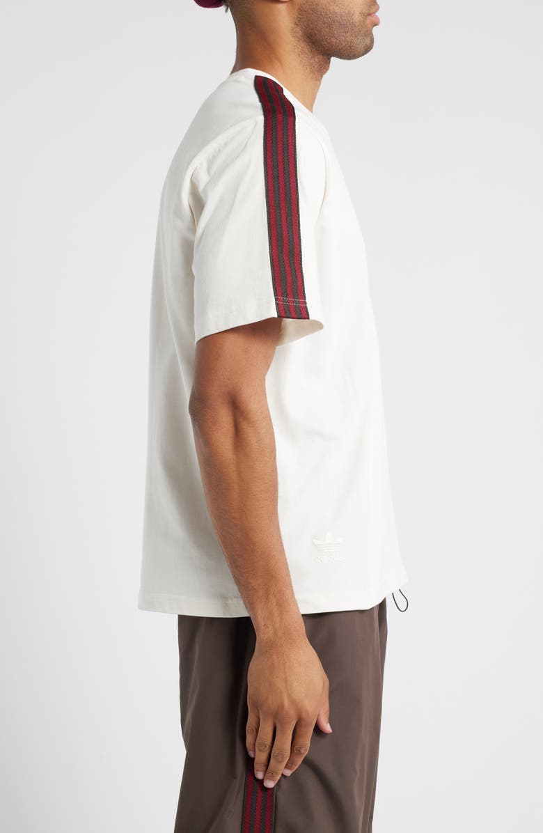 ADIDAS X WALES BONNER Wales Bonner Stripe Sleeve T-Shirt, Alternate, color,