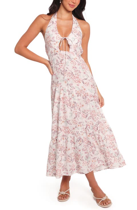 Kori Floral Cutout Maxi Dress
