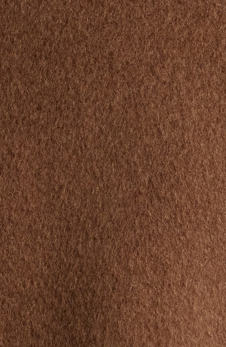 BOSS Jutano Contrast Print Double Breasted Wool Blend Jacket, Alternate, color, Open Brn