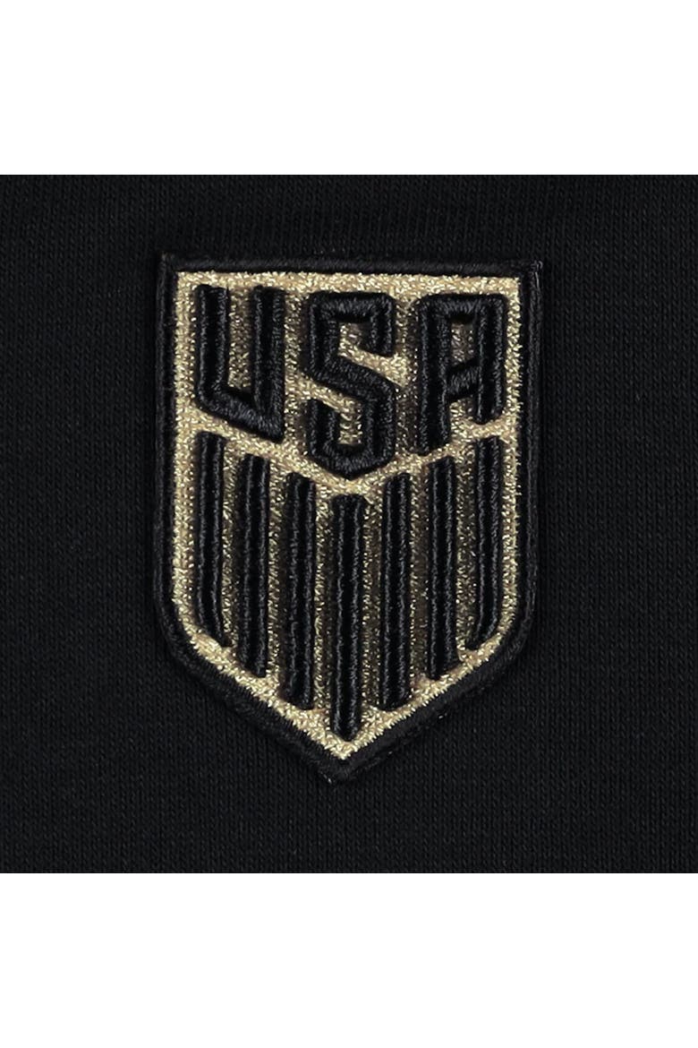 Men's Levelwear Black USMNT Bracket Pullover Hoodie, Alternate, color, Black