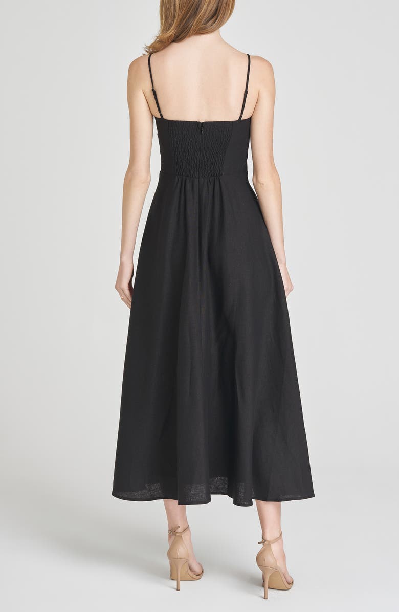 WAYF x Styled by COCO! Josefina Linen Blend Dress, Alternate, color, 