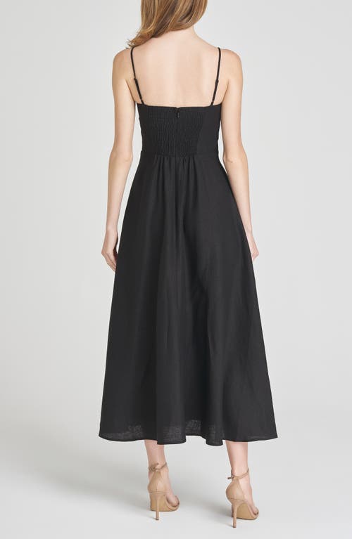 Wayf Josefina Linen Blend Dress