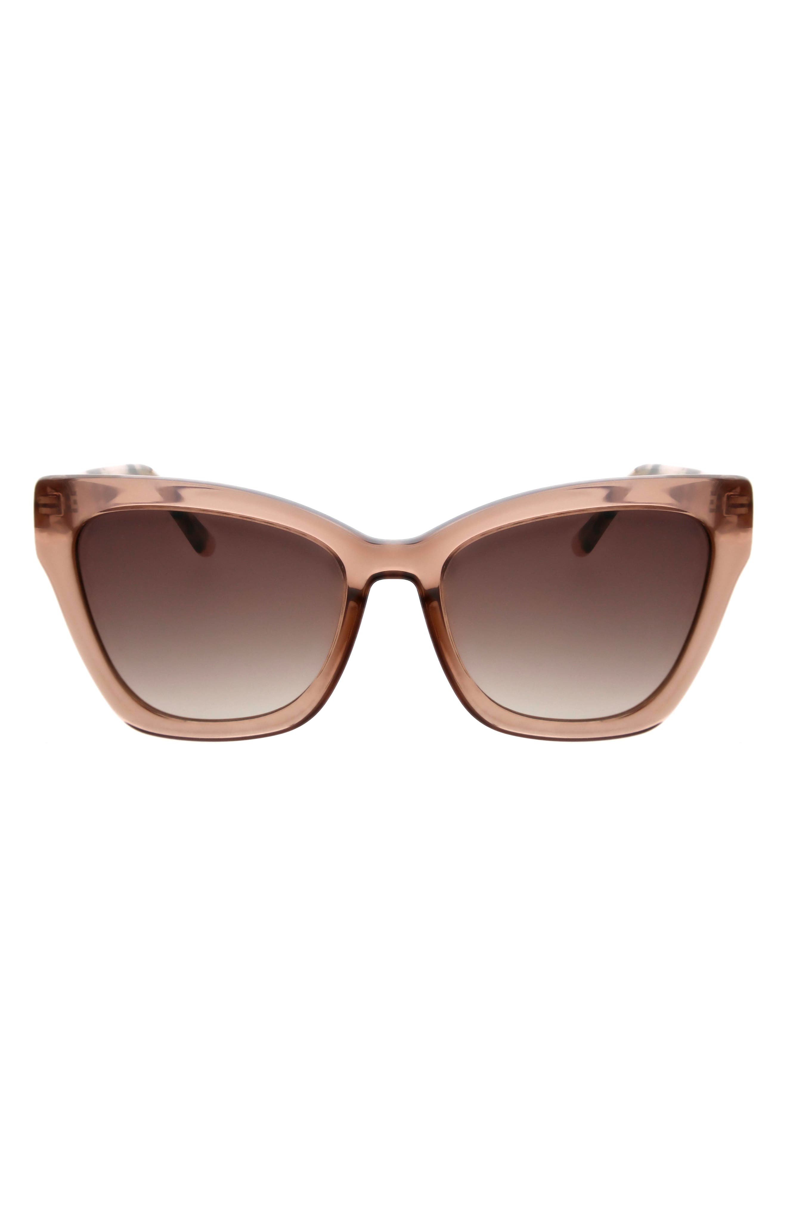 Oscar de la Renta Butterfly Cat Eye Sunglasses