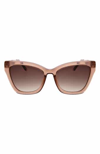 Oscar de la Renta Butterfly Cat Eye Sunglasses