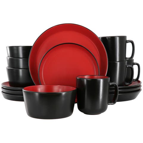Bacarra 16 Piece Stoneware Dinnerware Set