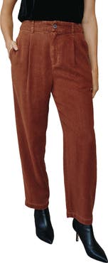 Bella Dahl Single Pleat Wide Leg Pants