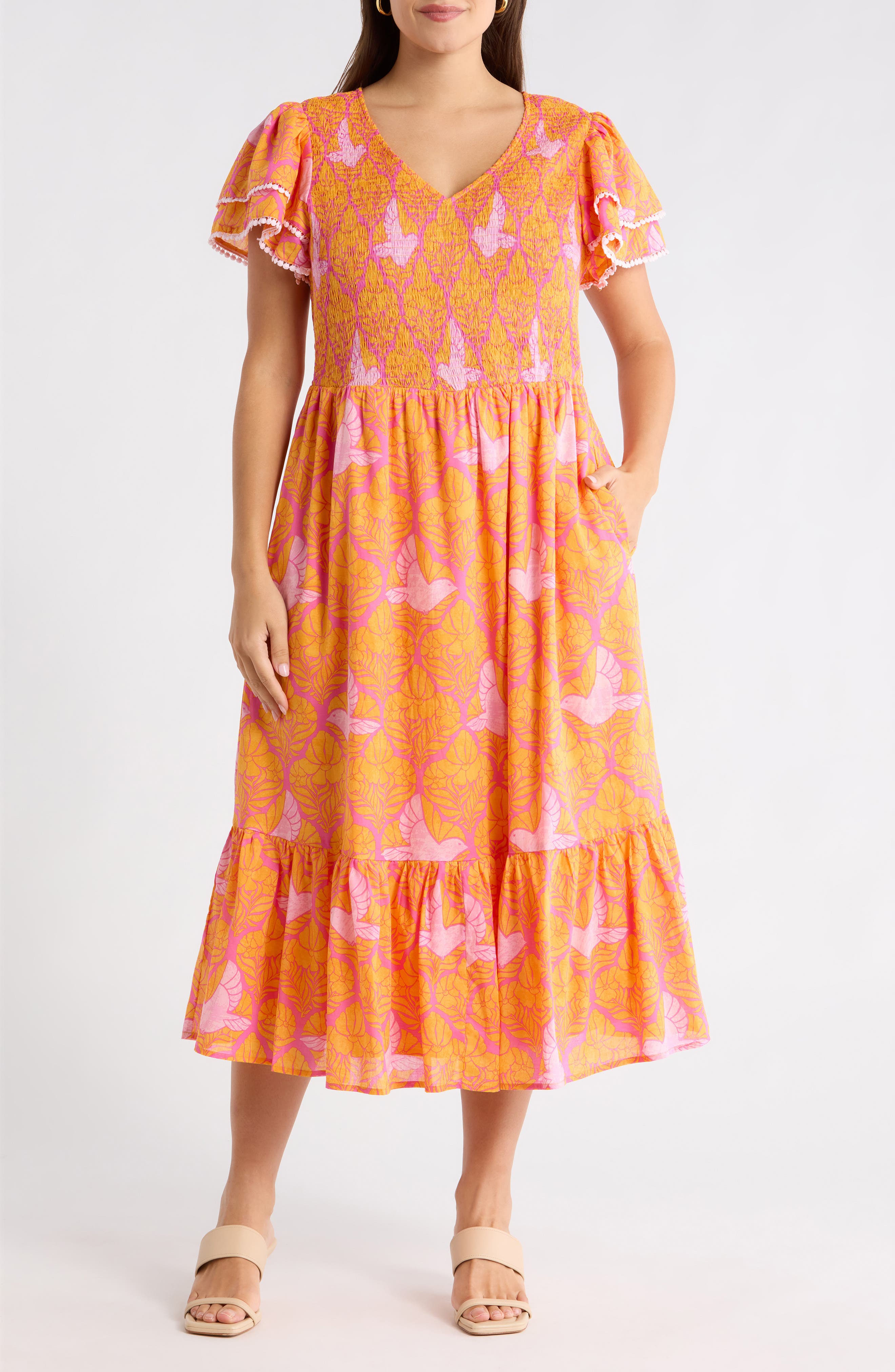 selected ORANGE-PINKS-MULTI