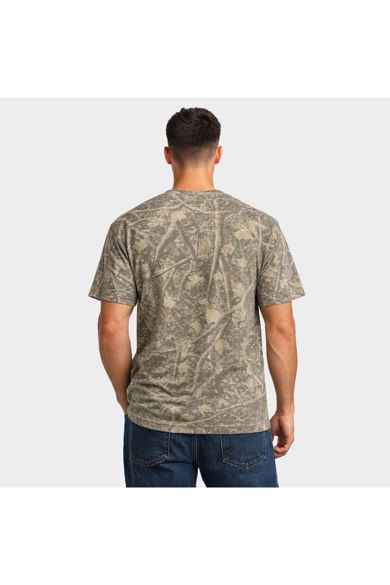 Dog Dad Sketch Heavyweight Tee, Alternate, color, Camo