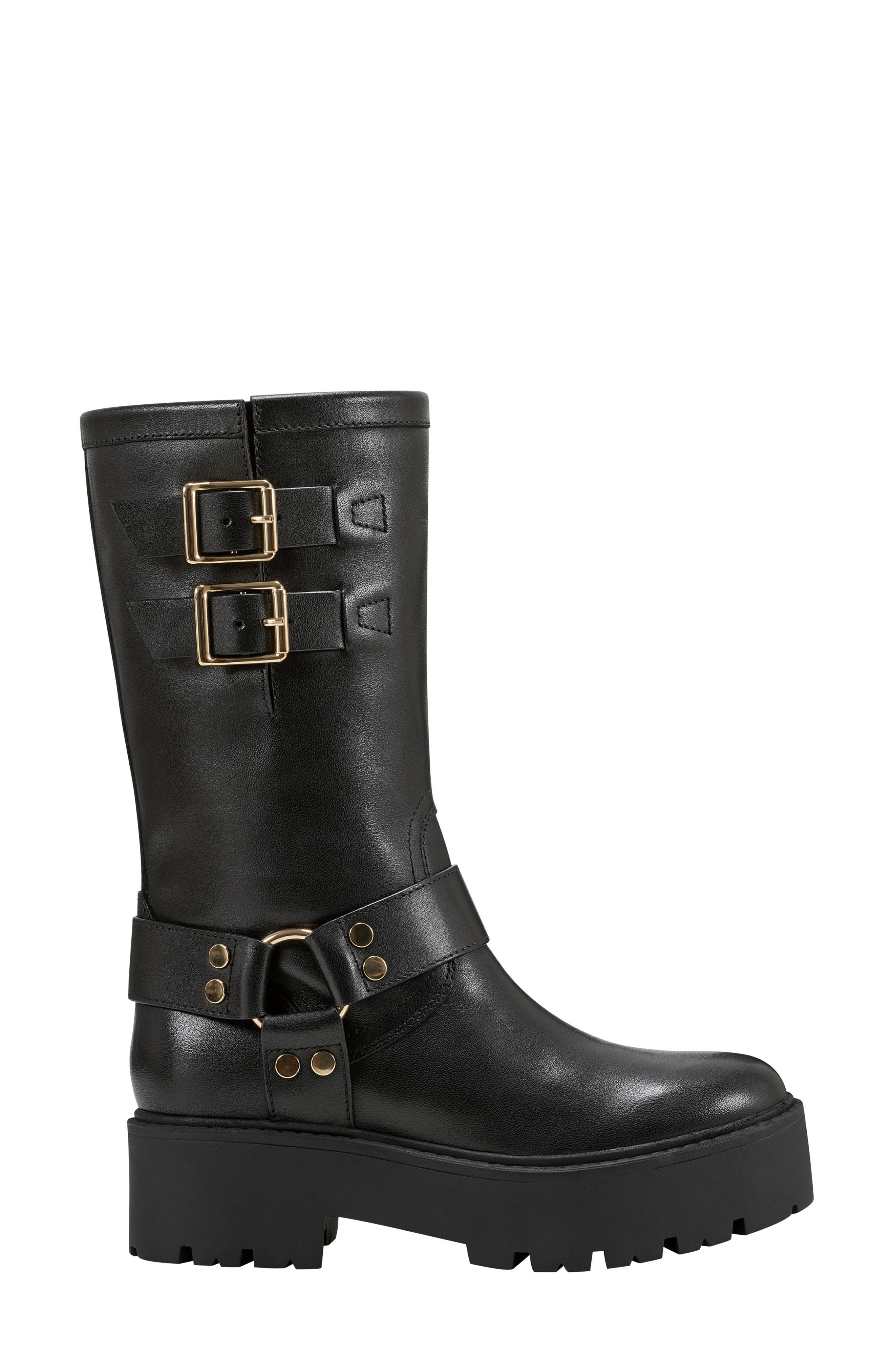 Dorset Lug Moto Boot, Alternate, color, BLACK 001