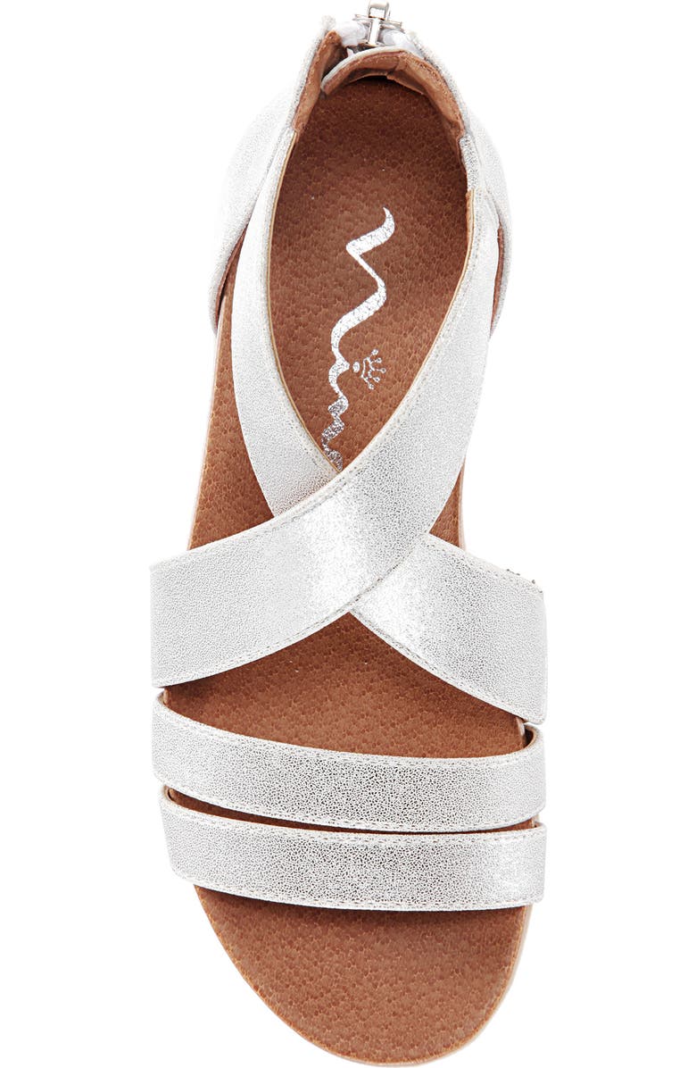 Nina Caldonia Glitter Sandal, Alternate, color,